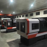 恒興牌冷拔圓鋼 托輥軸 全自動(dòng)數(shù)控雙頭車床 臥式數(shù)控車床 雙面兩端自動(dòng)銑槽機(jī)