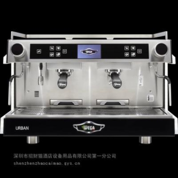 意大利WEGA URBAN 雙頭三頭電控咖啡機(jī)，多鍋爐、旋轉(zhuǎn)蒸汽旋鈕、沖煮計(jì)數(shù)器、Wi-Fi、觸摸屏顯示