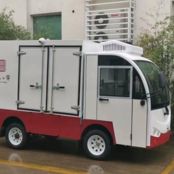 電動(dòng)送餐車，保溫箱式送餐車不銹鋼內(nèi)膽，全方位倒車記錄儀