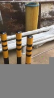 深圳龍崗車輛防護(hù)樁安裝,警示柱