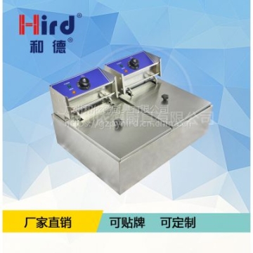 和德 WF-102G 商用雙缸電炸爐加厚型西廚小吃設(shè)備