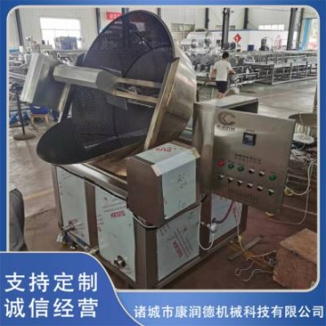 油條麻花油炸單機 電加熱黃花魚油炸機 香蕉脆片加工設(shè)備