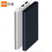 小米移動(dòng)電源充電寶10000毫安超薄便攜聚合物智能手機(jī)快充定制
