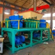 電子垃圾破碎設(shè)備 塑料橡膠雙軸撕碎機(jī) 志乾鋰電池粉碎機(jī)
