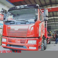 解放J6單橋平板運輸車/大柴240馬力/拉10-20噸/多少錢一臺2.8L