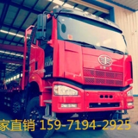 解放悍V前四后八/錫柴350馬力/可拉20-35噸挖機(jī)車多少錢一臺(tái)3.5L