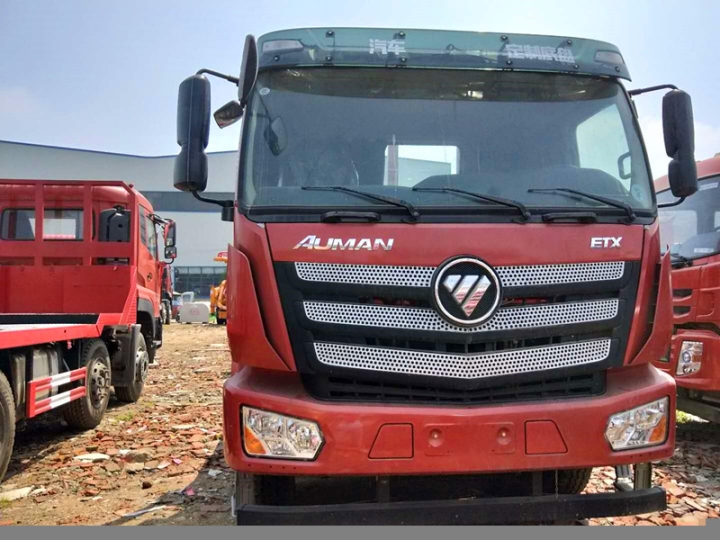 福田歐曼前四后八拉20-30噸挖機(jī)車價格平板車廠家直銷3.5Ｌ