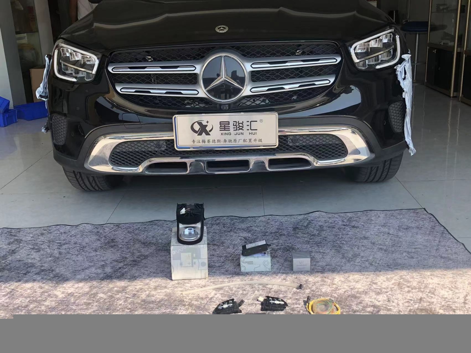 21款奔馳GLC260L升級(jí)淡淡幽香的香氛負(fù)離子不殘留衣服