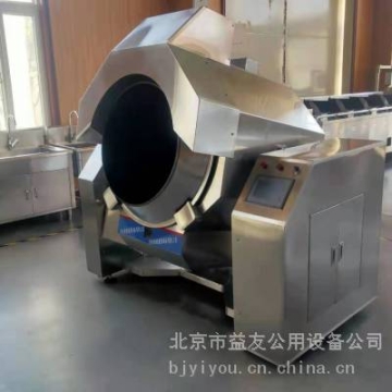 供應(yīng)酒店廚房設(shè)備 山西電磁滾筒炒菜機(jī) 自動翻轉(zhuǎn)炒菜機(jī)價格