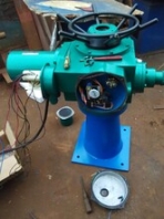 15噸水利閘門雙吊點手電兩用螺桿式啟閉機QLD-15t電裝啟閉機QLD2x150KN