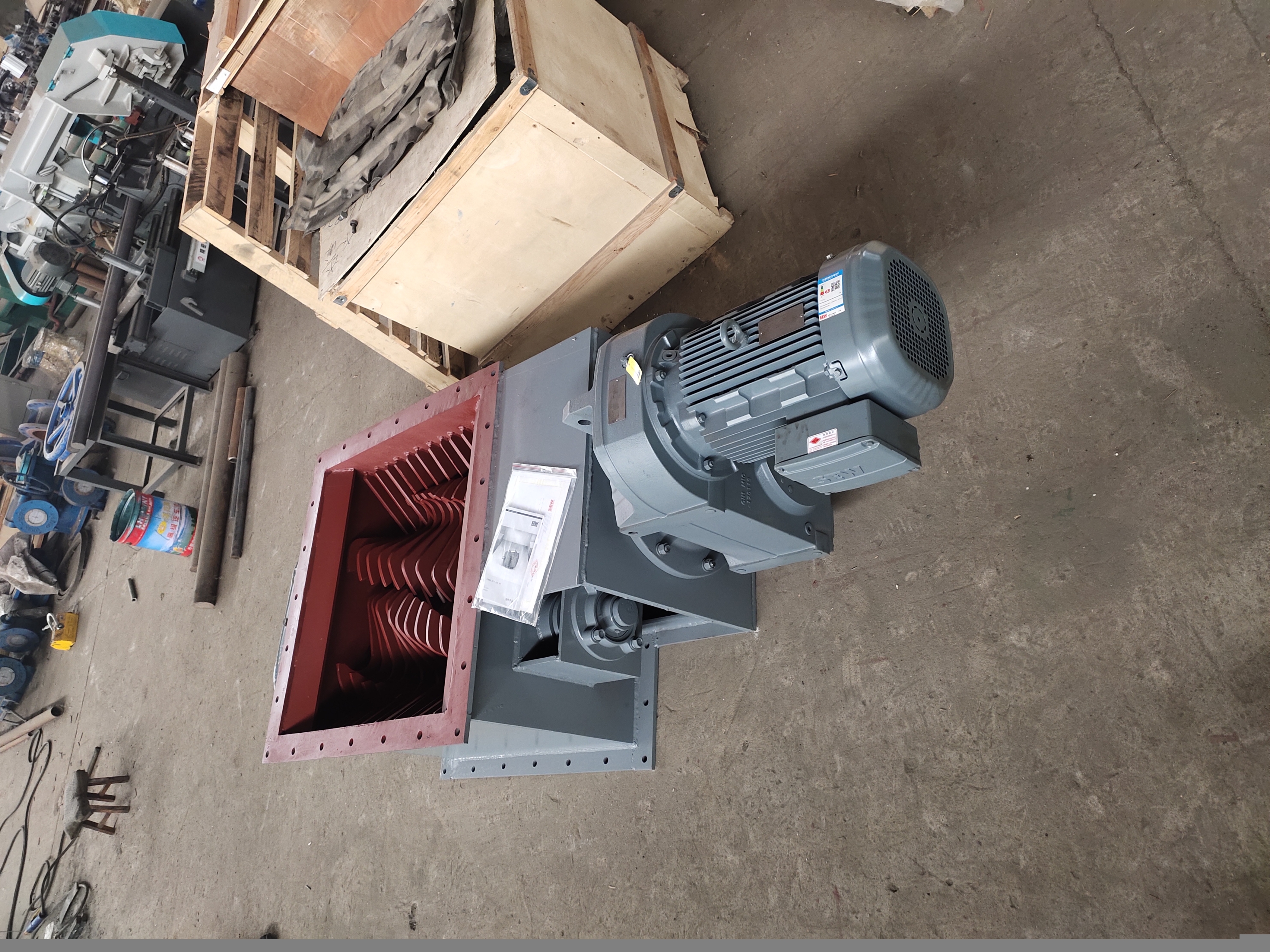 電動破碎閥630x630塊料破碎機水泥庫結(jié)塊破碎閥
