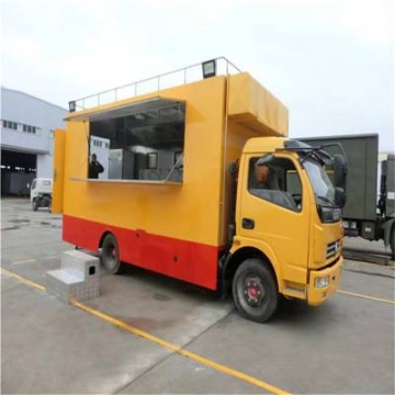 陜汽德龍工地后勤炊事車劇組保溫盒飯快餐車設(shè)備齊全