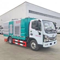 東風(fēng)多利卡后置吸盤吸塵車 真空純吸無二次揚(yáng)塵，重污染廠區(qū)***