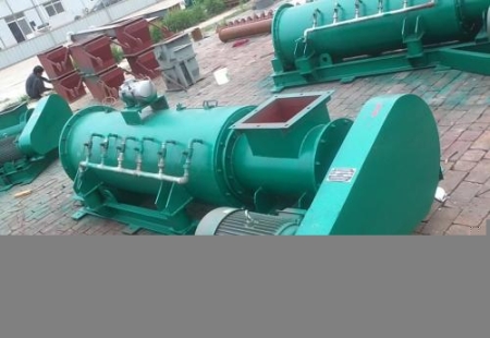 雙軸粉塵加濕機主要工作程序