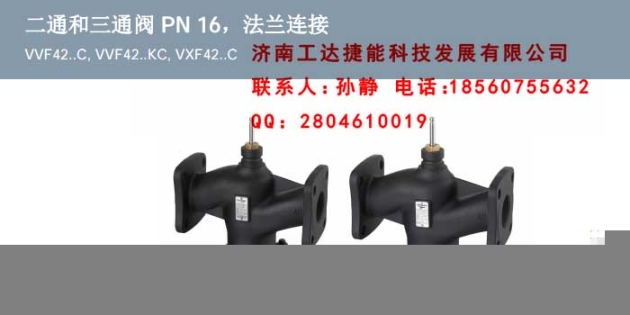 西門子法蘭連接二通閥VVF42.150-400C