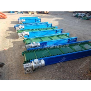 微型螺絲釘輸送帶 車床間物料中轉(zhuǎn)傳送機 格擋輸送機潤眾