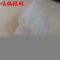 曦佑廠家供應P型硅膠密封條高透明密封條食品級硅膠條