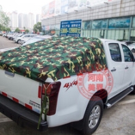 五十鈴Dmax皮卡改裝后箱帆布，防雨棚，后雨棚
