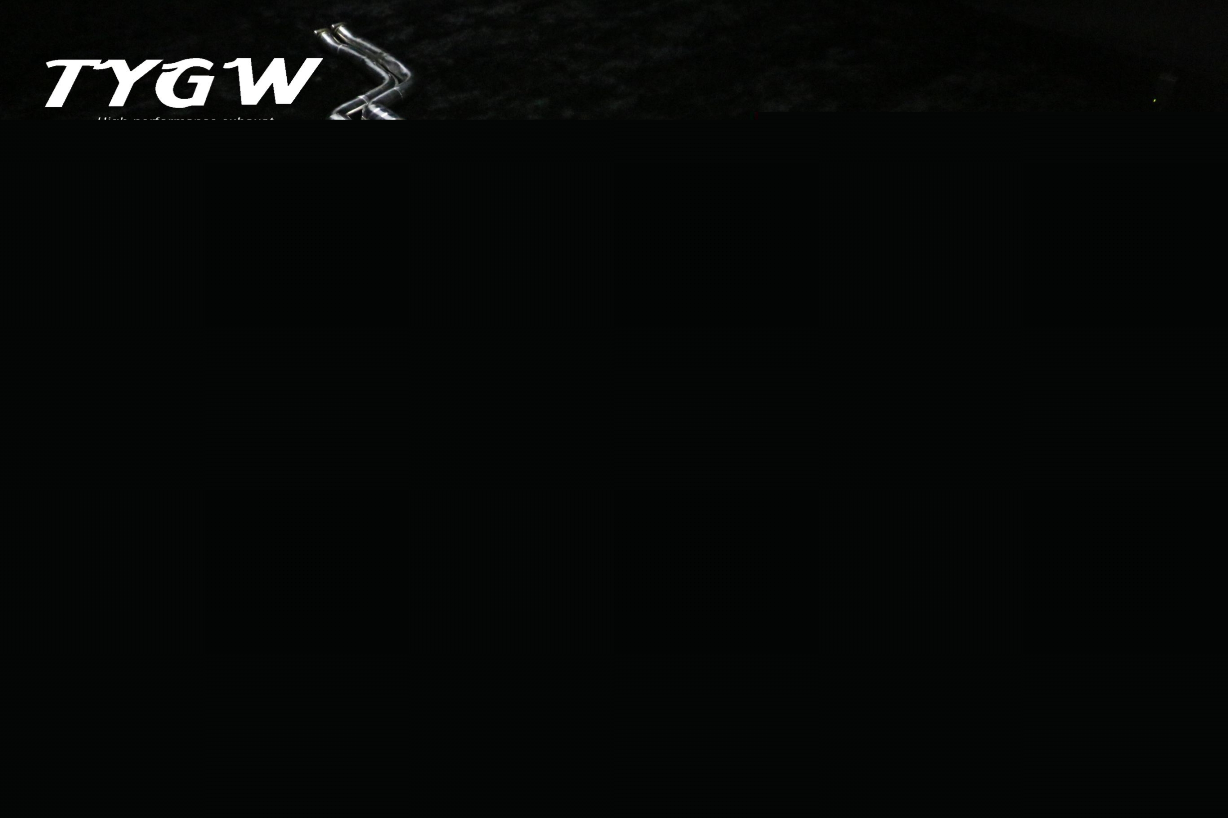 寶馬335原裝位排氣管TYGW高性能排其TYGW智能排氣閥門TYGW不銹鋼排氣