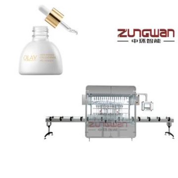 友聯(lián) 食品伺服六頭液體定量灌裝機 全自動伺服活塞式六頭液體灌裝機設備 加工定做