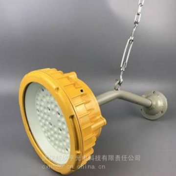 壁式防爆LED燈1x50W HRD/BAD85防爆IIC 防腐WF2彎桿吸盤防墜鏈