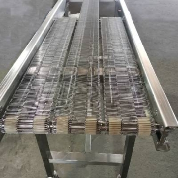 正德輸送帶式食品輸送設(shè)備 非標(biāo)網(wǎng)帶輸送機 食品加工網(wǎng)帶流水線