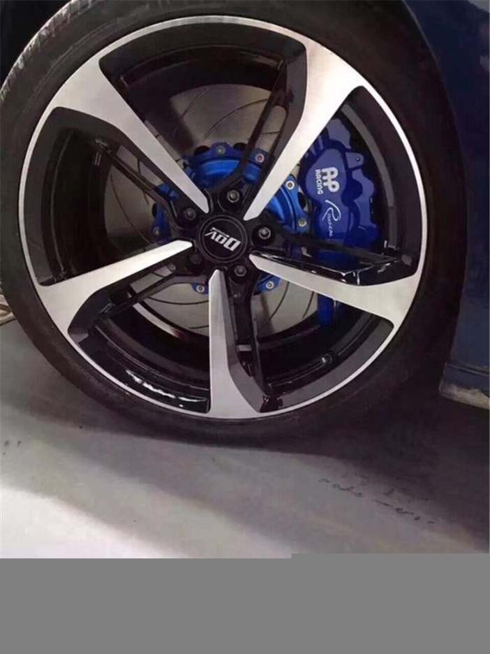 奧迪A5改裝升級AP剎車卡鉗英國原裝進(jìn)口AP8520剎車套裝