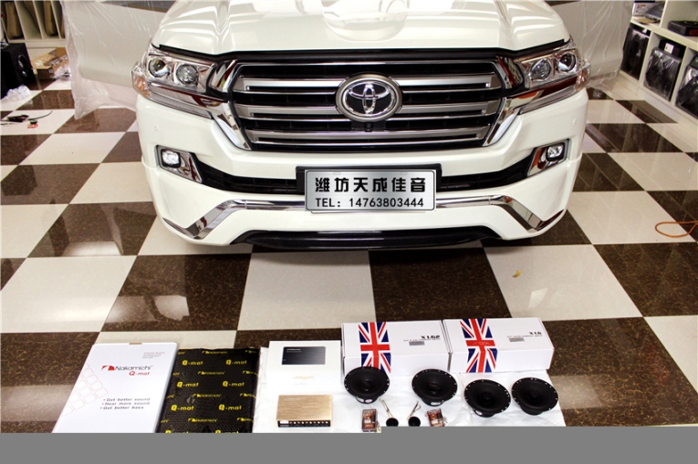 汽車音響改裝奧迪A6L音響改裝濰坊天成佳音