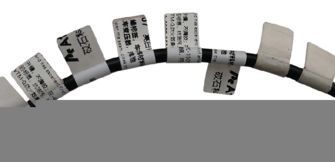 白城生產(chǎn)線纜線束標簽廠家,強粘不起翹,線纜線束標簽免費拿樣