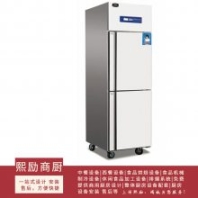 立式兩門冷藏箱 美廚不銹鋼保鮮柜 TR2 商用管冷冰箱酒店廚房設(shè)備