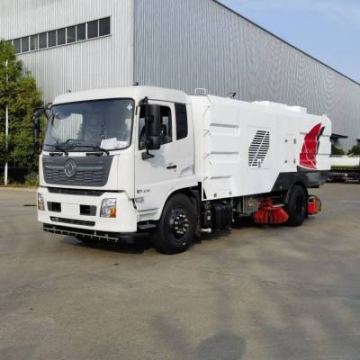 東風(fēng)天錦16方多功能道路污染清除車 后置寬幅吸盤帶高壓側(cè)噴桿