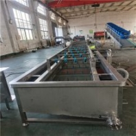 果蔬凈菜加工設(shè)備流水線 預(yù)制菜全自動加工線 果蔬清洗漂燙機(jī)德隆
