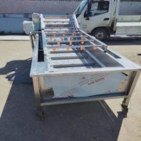 自動氣泡果蔬清洗機(jī) 凈菜加工設(shè)備 蘋果氣泡清洗機(jī)