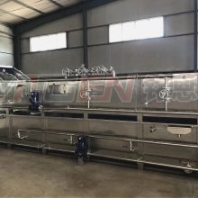 水浴式玉米蒸煮機 諸城銘恩果蔬加工設備 清洗漂燙蒸煮線