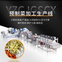 凈菜加工設(shè)備 多功能凈菜流水線適合果蔬配送中心