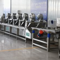 億邦食品翻轉(zhuǎn)式強(qiáng)流風(fēng)干機(jī) 果蔬加工流水線設(shè)備