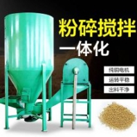 飼料攪拌機(jī) 家用立式養(yǎng)殖飼料加工設(shè)備粉碎攪拌一體機(jī) 1噸2噸豬雞兔
