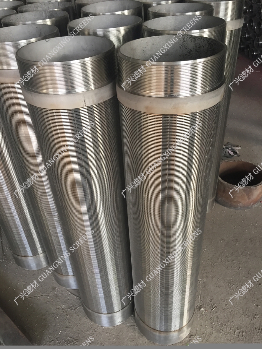 廠家供應(yīng)不銹鋼304反卷楔形絲濾芯/污水處理線(xiàn)繞濾筒線(xiàn)隙濾芯