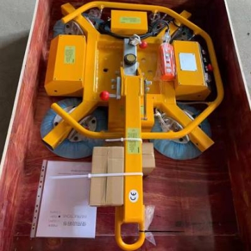 程煤 幕墻翻轉(zhuǎn)真空吸吊機 真空吊運設備 電動玻璃吸盤