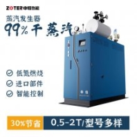 蒸汽加熱機(jī) 消毒殺菌飲料廠全預(yù)混免運(yùn)維 貫流式2噸蒸汽鍋爐設(shè)備