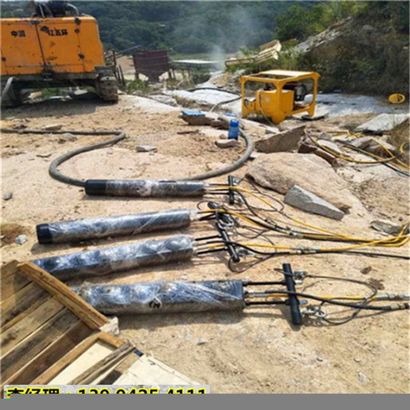 破碎錘巖石開采困難用劈裂機(jī)陜西商洛-無噪音