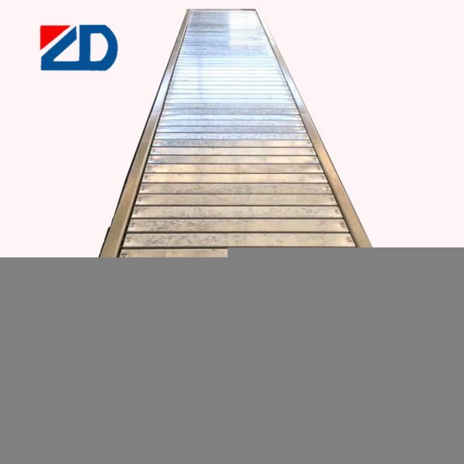 正德輸送不銹鋼重型鏈板鋁合金件輸送鏈板托盤鏈板輸送線