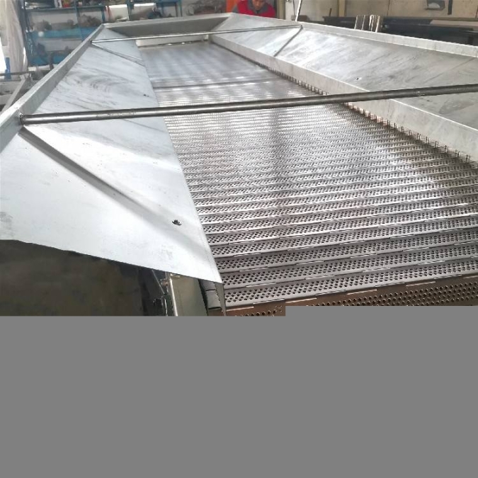 正德輸送304鏈板輸送機(jī)帶料槽輸送鏈板餐廚垃圾鏈板傳送機(jī)