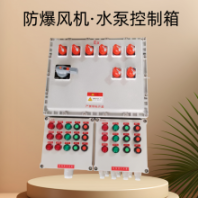 風(fēng)機控制箱三相電機按鈕啟動電控箱水泵開關(guān)缺相保護器排煙配電柜
