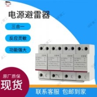 廠家供應(yīng)電源避雷器 電涌保護(hù)器種類齊全 一級(jí)電源避雷器