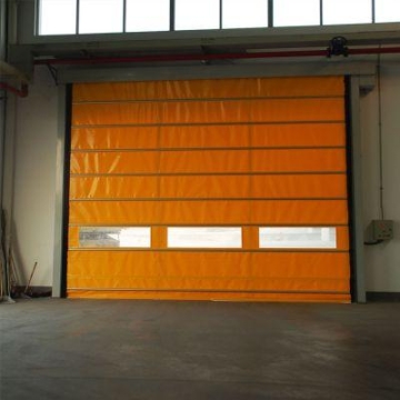 安裝銷售車庫安全防盜隔離防塵高速堆積門——旭恒環(huán)照