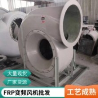 離心風(fēng)機(jī)配變頻器75KW節(jié)能低噪通風(fēng)機(jī) 玻璃鋼FRP防腐風(fēng)機(jī)