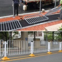 廠家定制人行道隔離帶護欄 市政交通隔離欄定制 馬路圍欄廠家