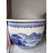 定做陶瓷一米陶瓷大缸 陶瓷大水缸生產(chǎn)廠 養(yǎng)荷花種植盆景水瓷缸