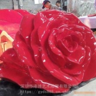 沙灘玻璃鋼仙人掌雕塑樹脂仿真植物蘑菇大樹仙人球模型擺件